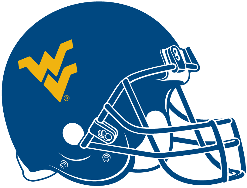 West Virginia Mountaineers 1980-Pres Helmet Logo iron on transfers for fabric